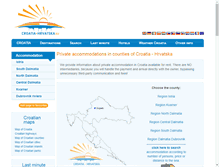 Tablet Screenshot of croatia.smjestaj.com.hr