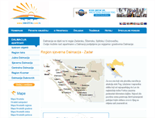 Tablet Screenshot of dalmacija.smjestaj.com.hr