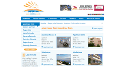 Desktop Screenshot of omis.smjestaj.com.hr